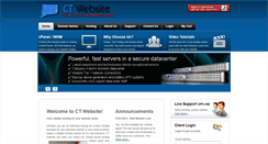 Desktop Screenshot of ctwebsite.com